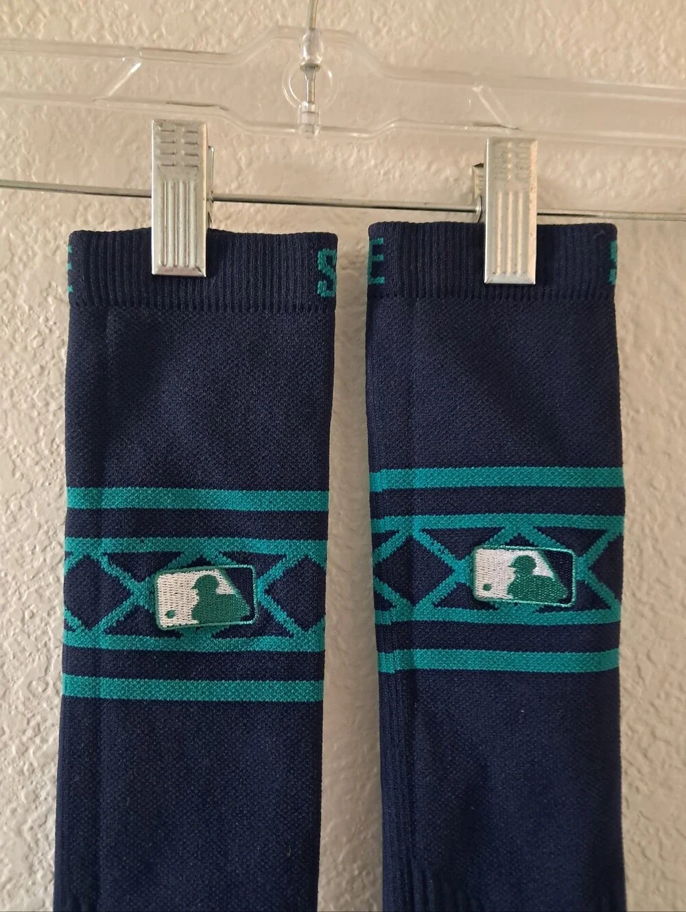 Stance Seattle Mariners Socks MLB Team Issued #57 Seattle Skyline Space Needle